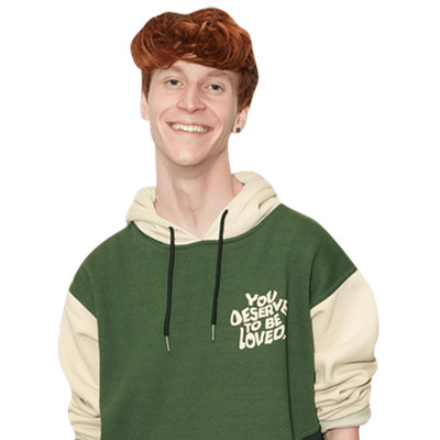 Peet Montzingo (Hoodie) Half Body Buddy Cutout