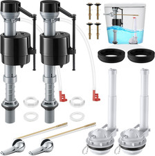3 Inch Toilet Flusher Replacement Kit, Include 3 Inch Adjustable Flush Valve wit