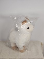 Llama Plush White Soft Kids Cute Toy NIP