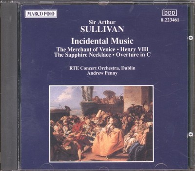 8223461 Rté Concert Orchestra, Andrew Penny Sir Arthur Sullivan - Incidental