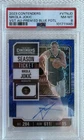 Nikola Jokic 2023-24 Contenders Blue Shimmer FOTL Auto /21 PSA 8