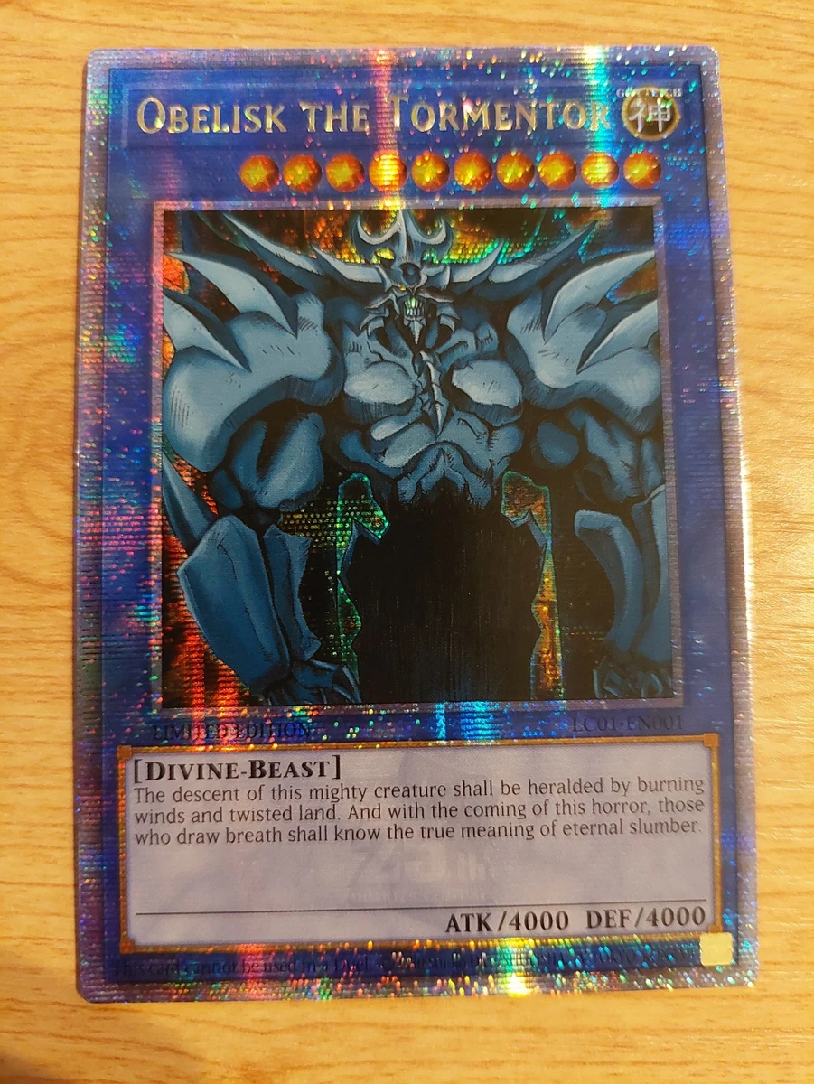 Obelisk The Tormentor Yu-Gi-Oh! TCG Individual Trading Card Games