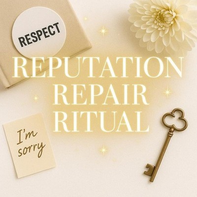 Reputation Repair Ritual - Reclaim Your Name with Elegance