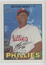 2016 Topps Heritage High Number Gum Damage Back Hector Neris #699 fm0
