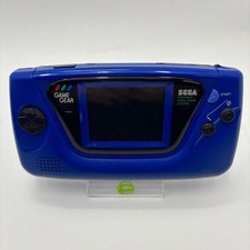 Broken Custom Sega Game Gear Handheld Video Game Console Blue 2110 No Image