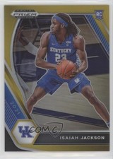 2021-22 Panini Prizm Draft Picks Gold Prizm 5/10 Isaiah Jackson #16 08fz