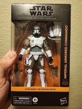 Star Wars Black Series The Mandalorian Imperial Armored Commando 6    Figure New