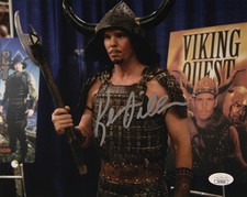 Kevin Dillon Signed 8x10 Viking Autographed JSA