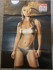 FHM Poster Double Sided Louise Redknapp 100 Sexiest Women Decade Grid Fold Out