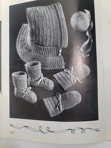 Vintage 1958 Cappotti e Clark Baby Book maglia e uncinetto #103 - Foto 8 di 9