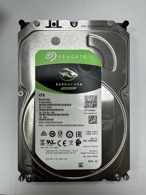 4TB Seagate BarraCuda ST4000DM004 SATA 3.5'' 5400 RPM HDD TESTED & WORKING 