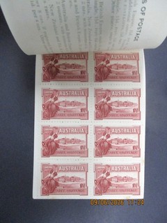 Pre Decimal Stamps: Booklet Blocks Mint Great Item Must Have (T8221)
