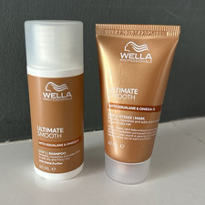 Wella Professionals Ultimate Smooth Shampoo 50ml + Mask 30ml Metal Purifier