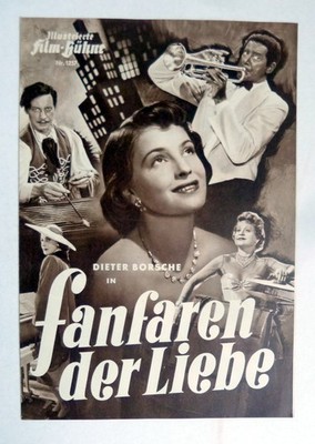 IFB 1257 Fanfaren der Liebe FILMPROGRAMM Movie.Program DIETER BORSCHE Inge Egger