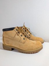 Timberland Nellie Chukka Boots Womens UK5 Nubuck Tan Leather Shoes VGC