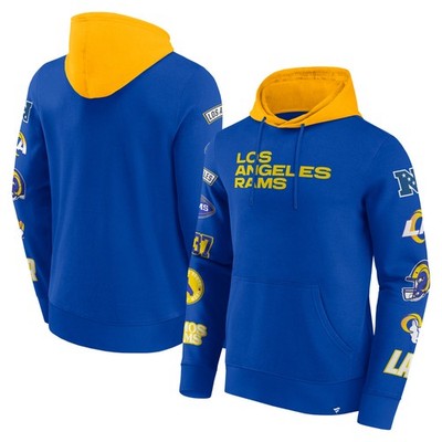 NFL Hoody Los Angeles Rams Fleece Patched Out Kaputzenpullover hooded Sweater