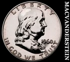 1960 Franklin Half Dollar- Silver- Choice Gem Proof Luster No Reserve #J2930
