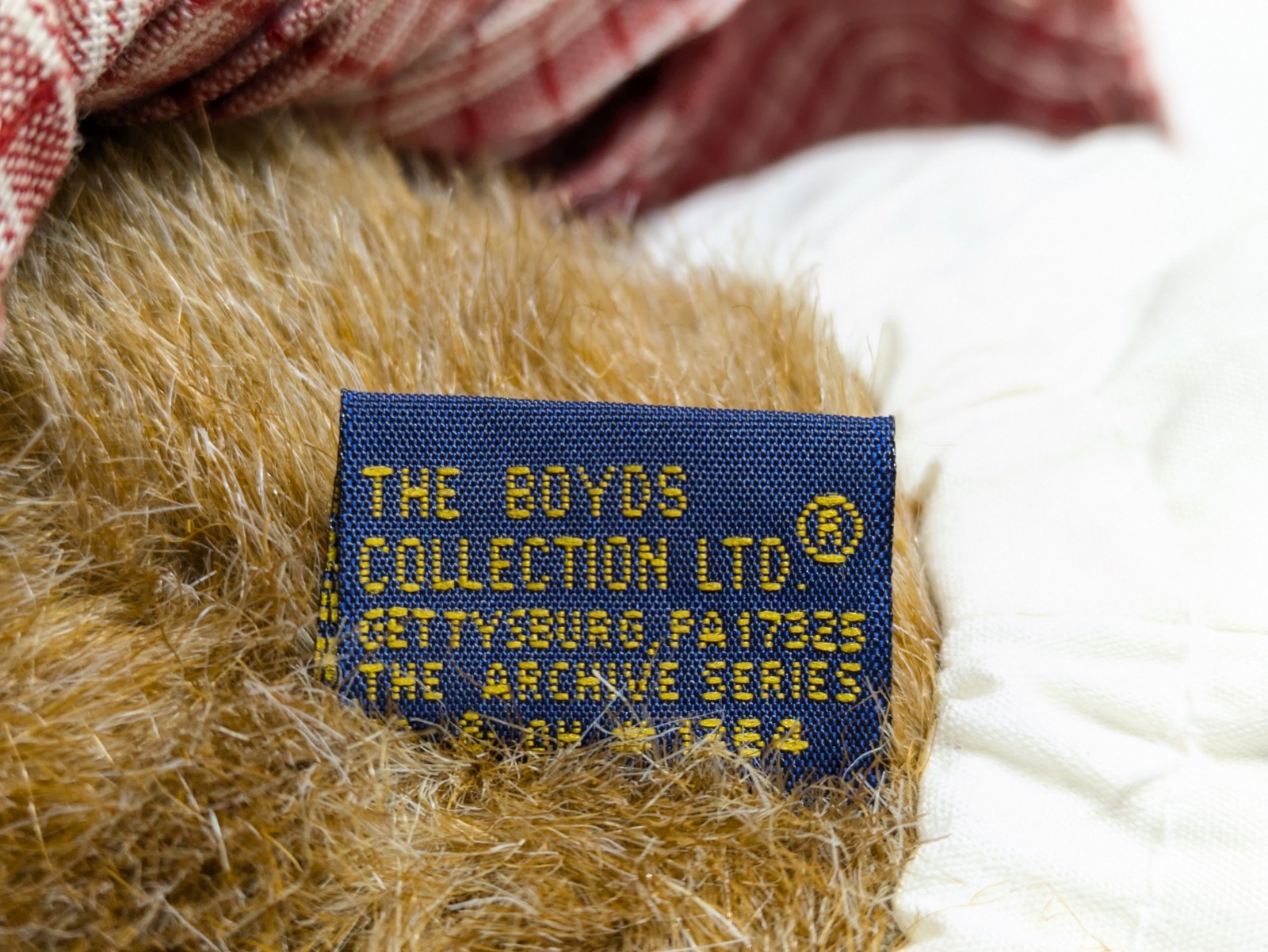 Vintage Boyd's Bear's Fully Jointed Plush Bear 'Theodora Maria' 🐻 