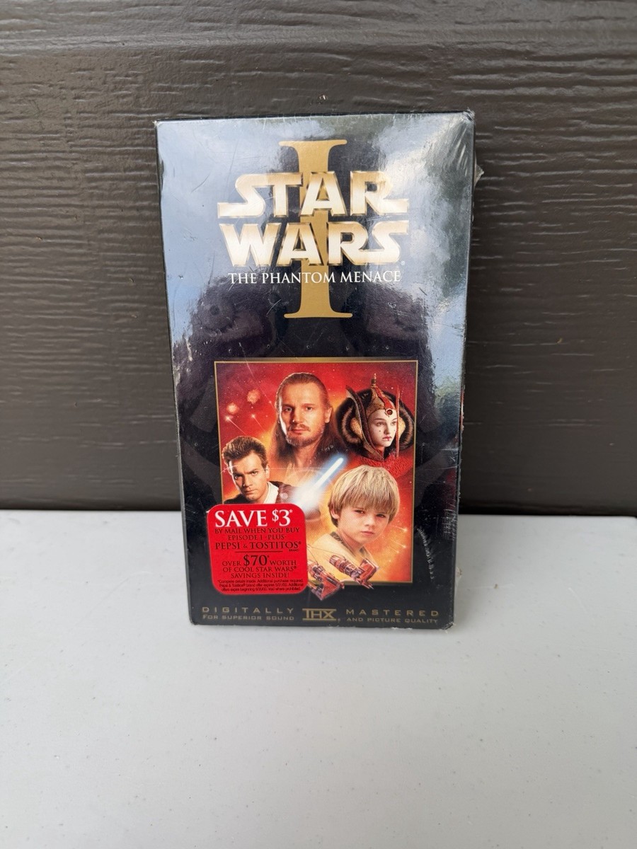 Star Wars Episode I: The Phantom Menace (VHS, 2000, Widescreen Star Wars Episode I: The Phantom Menace (VHS, 2000, Widescreen