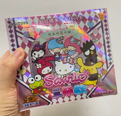 Sanrio Hello Kitty Doujin Sealed CCG Trading Cards 36 Packs New Gift