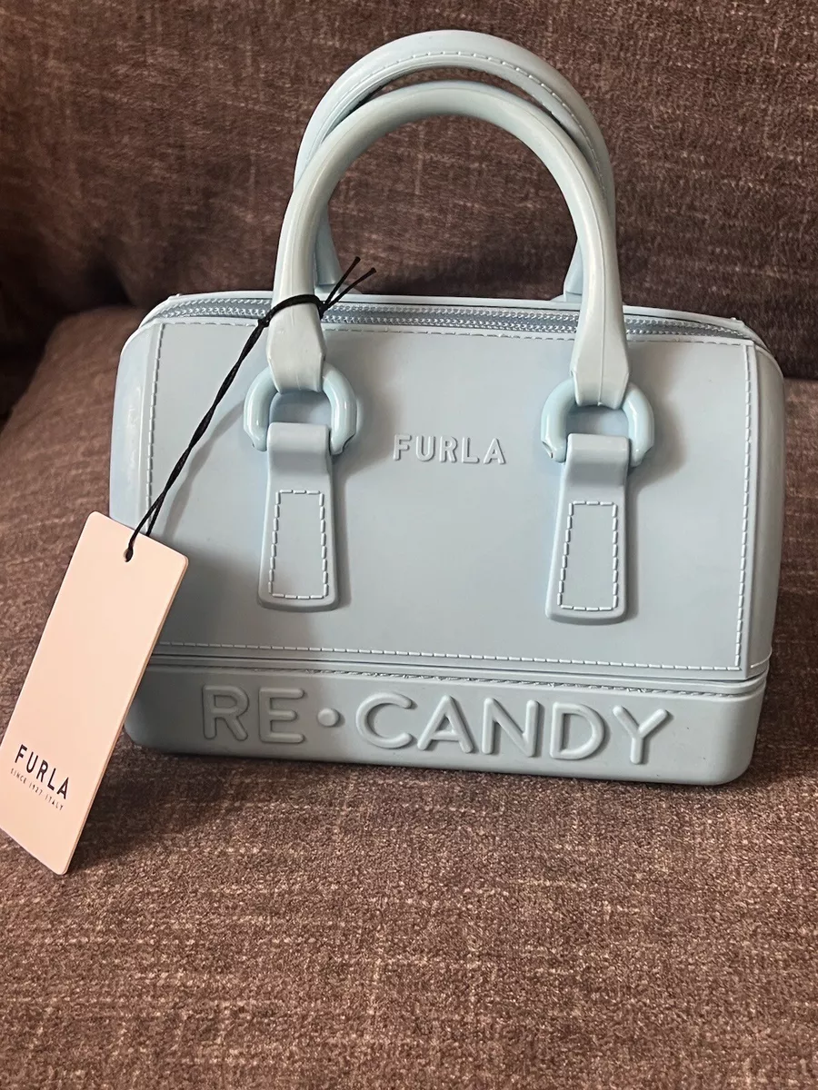 Furla light blue bag sale