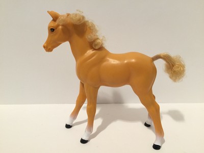 barbie palomino horse