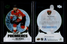 2023-24 Upper Deck Ice Premieres Rookie Green #170 Uvis Balinskis /299