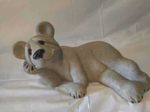 Rare Pristine Quarry Critters Second Nature Design Big Majestic BABOO Bear - Picture 5 of 13