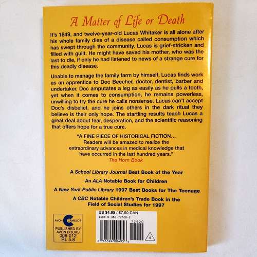 The Apprenticeship of Lucas Whitaker by Cynthia DeFelice Paperback EUC - Bild 4 von 8