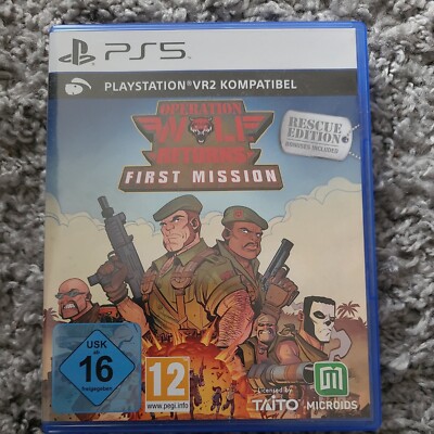 Operation Wolf Returns First Mission Neuwertig