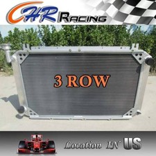 3 Row Aluminum Radiator For Nissan Patrol Y60 Gq 2.8l Rd28t 4.2l Td42 Diesel L6