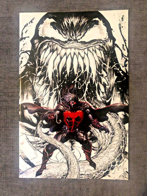 Venom #26 Tyler Kirkham Secret Virgin Variant Color Splash Knull Marvel Comics