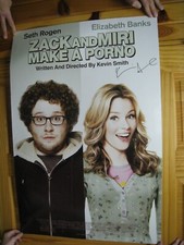 Zach And Miri Make A Porno Movie Poster Signed By Director Kevin Smith