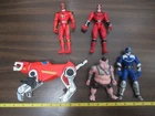 Mighty Morphin Power Rangers vintage lot of 4 figures and red lion