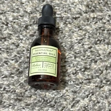 Bath Body & Works Aromatherapy EUCALYPTUS SPEARMINT Relax Massage Oil 1 Oz New