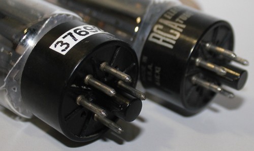 5U4GB RCA Black Base Black Plate Made in U.S.A Amplitrex Tested #3769002 3769001 - Picture 7 of 8