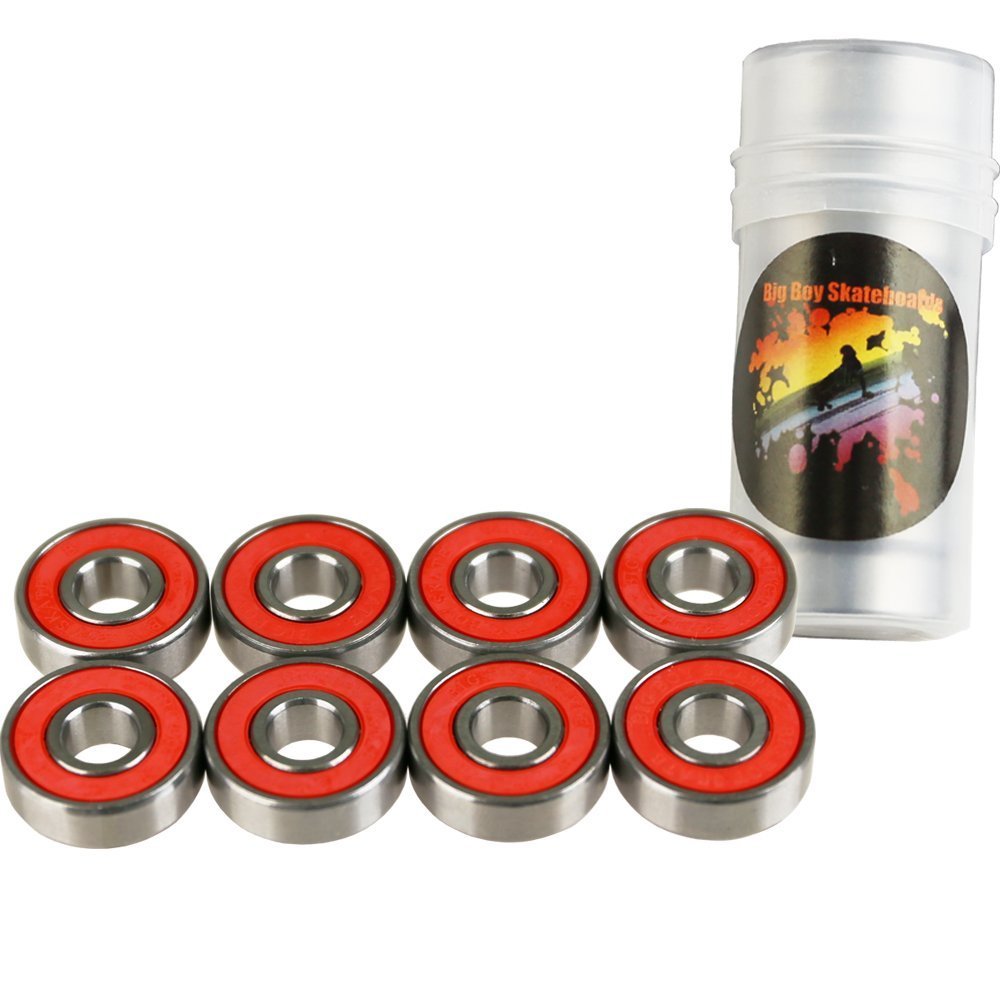 ABEC 7 Bearings 608 for Skateboard - Roller Skate Longboard 1 Set of 8 Pack 