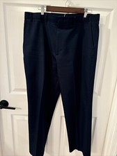 Levi's Mens Action Slacks Trouser Pants Size 38x29 Navy Blue