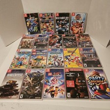 19 - Nintendo Switch Empty Game Case Lot NO GAMES