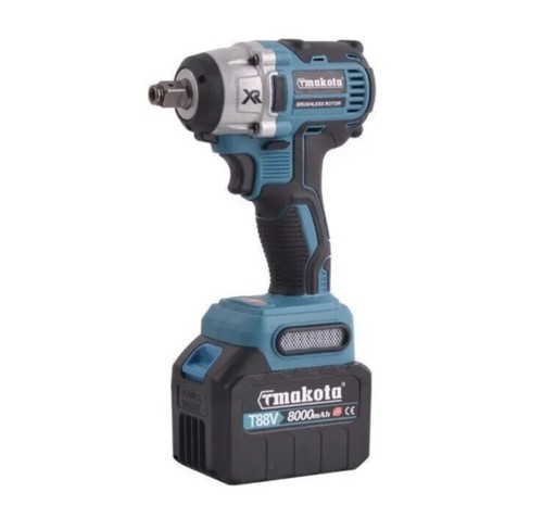 KIT 4IN1 MAKOTA TASSEL TRAPANO IMPULSI TRAPANO AVVITATORE 88v FLEX 2 BATTERIE - Foto 5 di 5