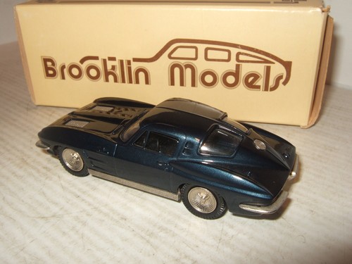 Rare Brooklin BRK 21 1963 Chevrolet Corvette Stingray Coupe in 1:43 Scale. - Picture 4 of 4