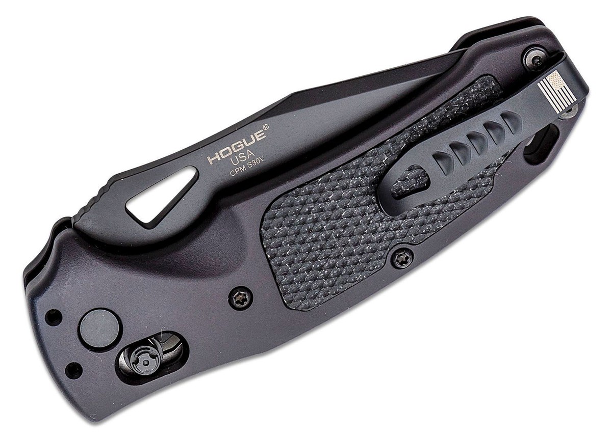 Hogue SIG Sauer K320 AXG Pro S30V Black Tanto Blade Aluminum