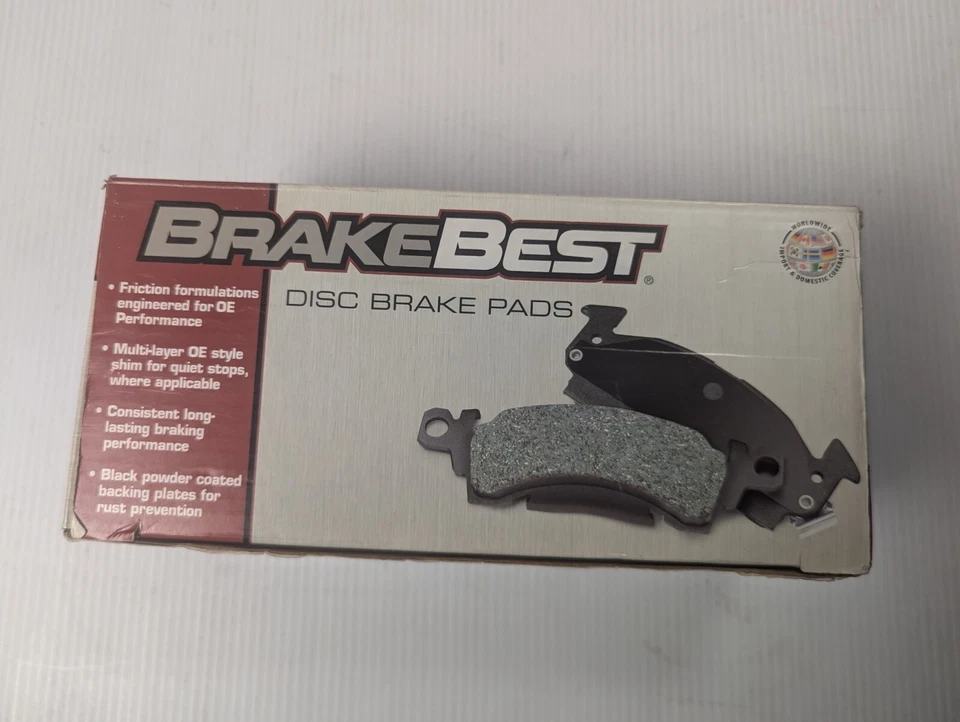 Disc Brake Pads D1589 Brake best Chrysler Dodge Front  - Image 2 of 3