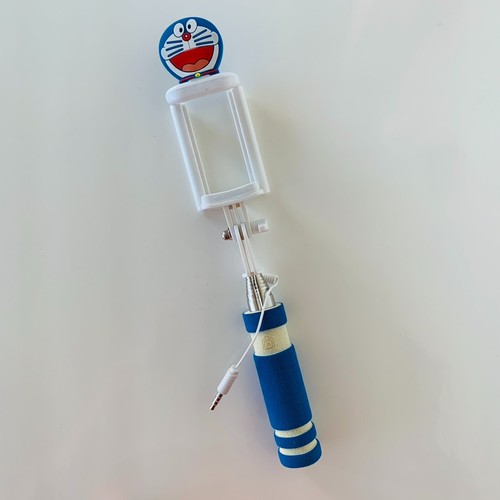 Bâton à selfie poignée éponge filaire extensible Doraemon Anime Kawaii - Photo 3 sur 9