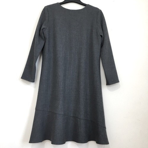 HATCH Maternity 'Day to Night' Gray long sleeve V-neck Dress - Picture 4 of 16
