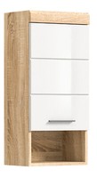 Xonox.Home Badschrank HäNgeschrank Oberschrank Lambada Sonoma Eiche Hell 37X79Cm