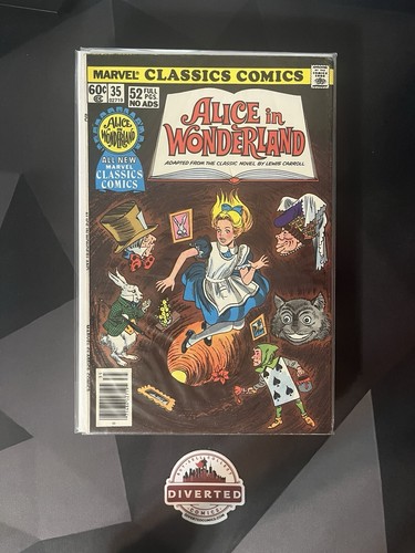 Marvel Classics Comics #35 | Alice in Wonderland | Marvel Comics (EBY)