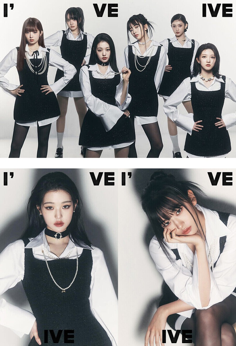 【新品未開封】IVE 1st アルバム I’VE IVE　3形態セット IVE [I'VE IVE] 1st Album 3 Ver SET/3 CD+6Photo Book+3 Card+