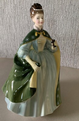 ROYAL DOULTON PORZELLAN LADY FIGUR PUPPE PREMIERE MODELL Nr HN 2343 TOP