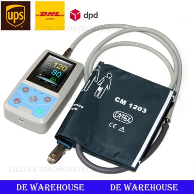 ABPM50 Ambulatorischer Blutdruckmonitor 24hour NIBP Holter data analysis USB